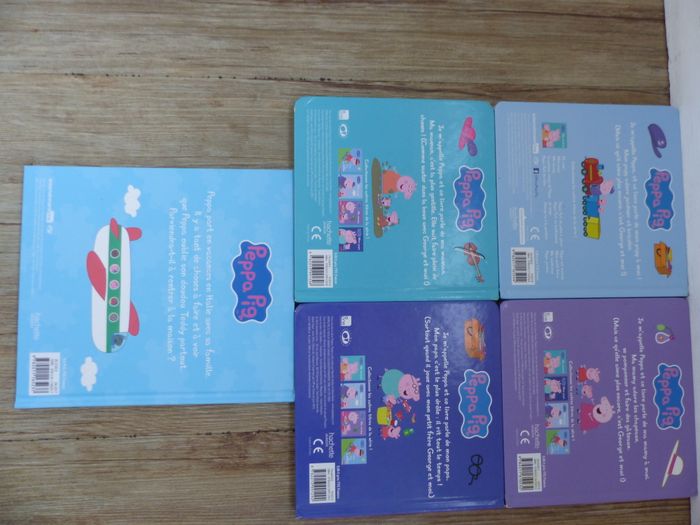 lot de 5 livres peppa pig - photo numéro 3
