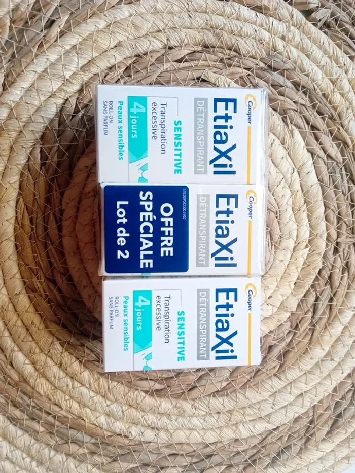 Etiaxil détranspirant aisselles peaux sensibles x