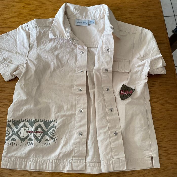 Chemise été manche courte garçon de marque kiabi - photo numéro 4