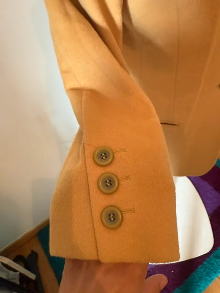 Veste en bon état taille 36 camel / moutarde Joseph janard - photo numéro 5