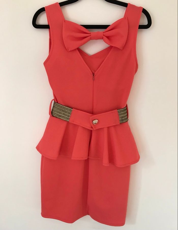 Robe corail femme - photo numéro 2