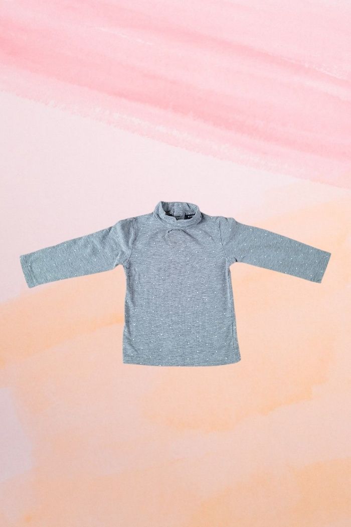 T-shirt gris à poids - photo numéro 2