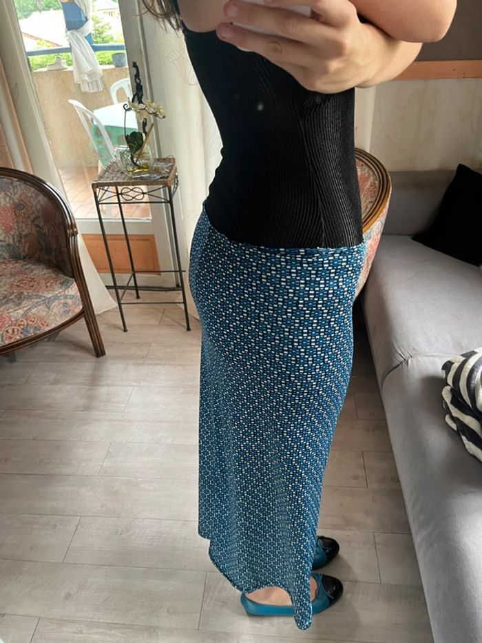Jupe longue maxi skirt bohème champêtre y2k 2000yer - photo numéro 3