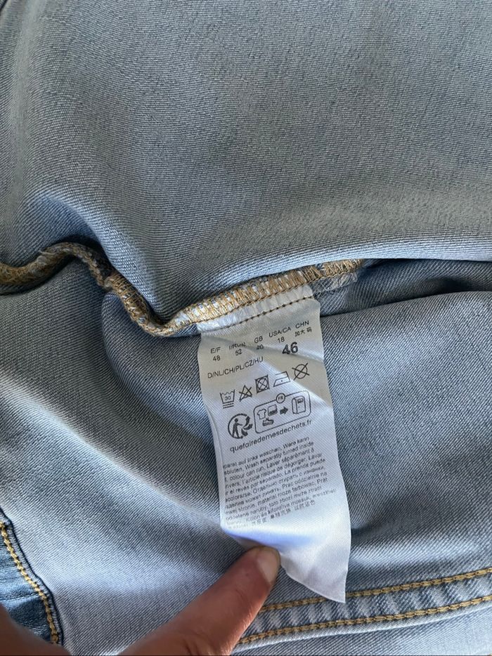 Veste jean strass - photo numéro 4