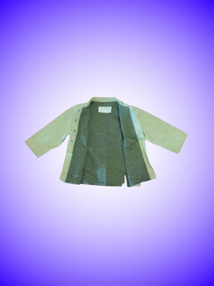 Veste Bébé Beige Peanuts – Snoopy au Dos – Doublure Rayée – 24 mois, 86 cm – Bon État - photo numéro 3