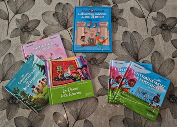 Lot de petits livres mac do