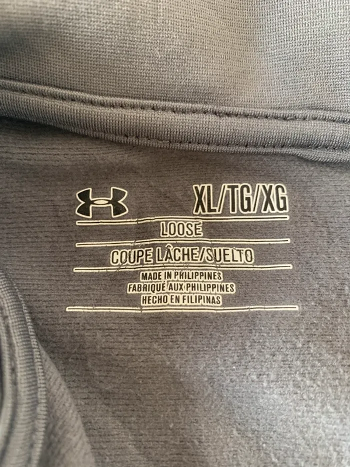 Haut de sport zippé Under Armour ESPN Collège Basketball - Parfait pour vos entraînements - photo numéro 3