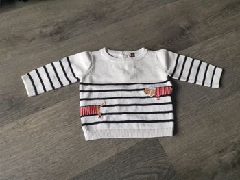 Pull sergent major 3 mois