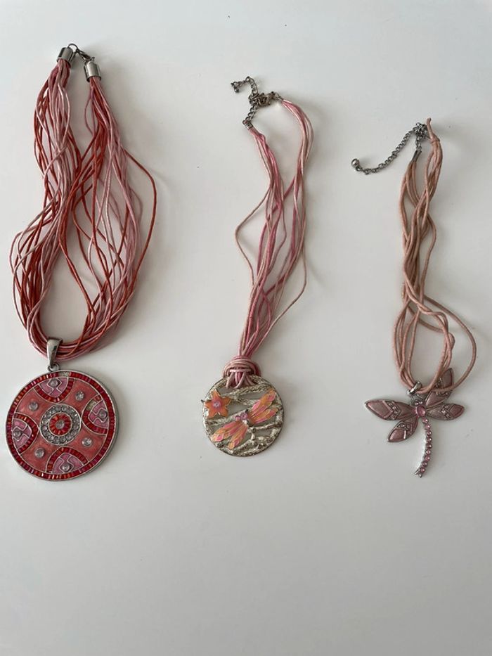 Collier rose - photo numéro 2