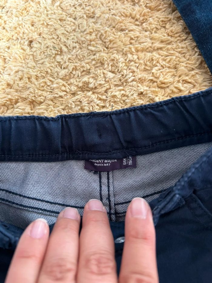 2 pantalons Sergent Major 6 ans - photo numéro 3