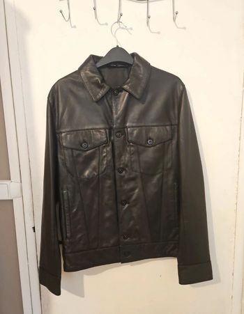 Veste noire homme Zara