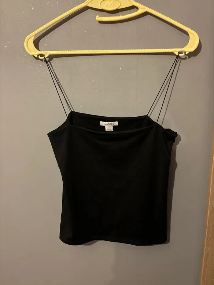 débardeur noir