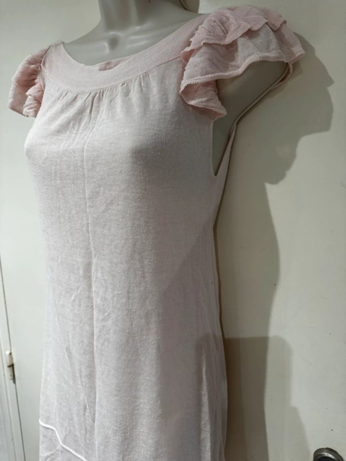 Robe rose transparente naf Naf Taille XS - photo numéro 10
