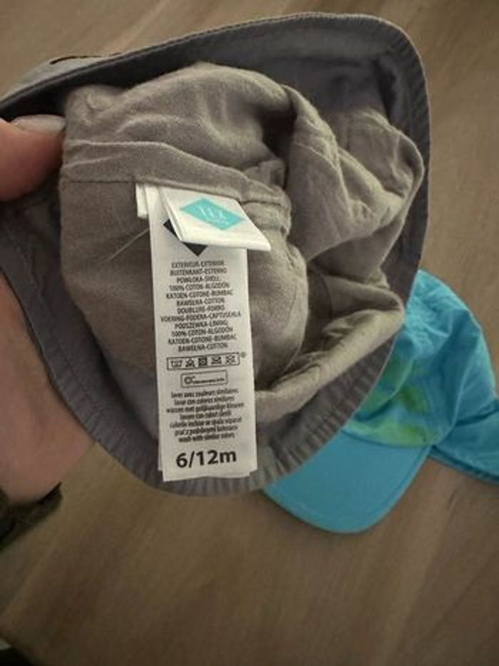 Lot de 2 chapeaux bébé garçon taille 6 mois, casquette et Bob - photo numéro 4