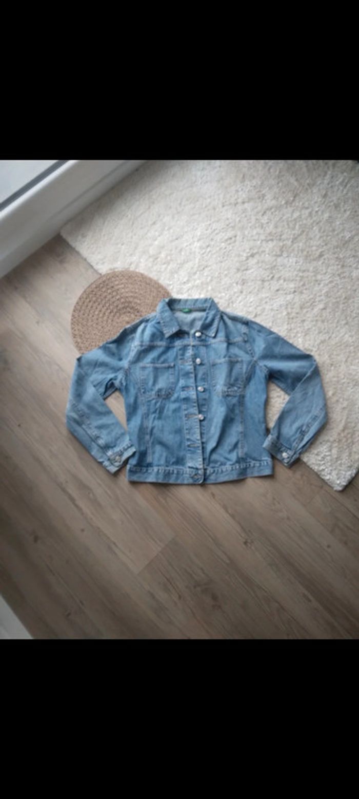 🌸Veste en Jean united color of benetton 🌸 - photo numéro 7