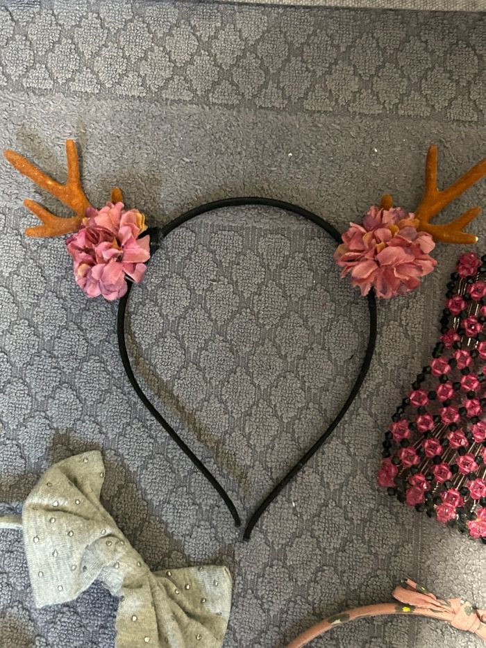 Lot de 7 serres tête petite fille - photo numéro 6