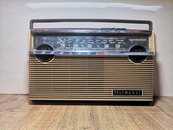 Rare Ancienne Radio Vintage Rétro Telemonde / 1960