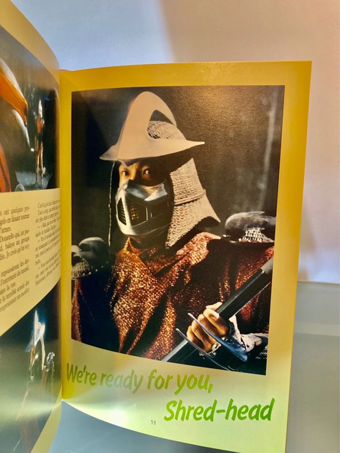Livre TMNT Les Tortues Ninja, le livre du film 1991. - photo numéro 9