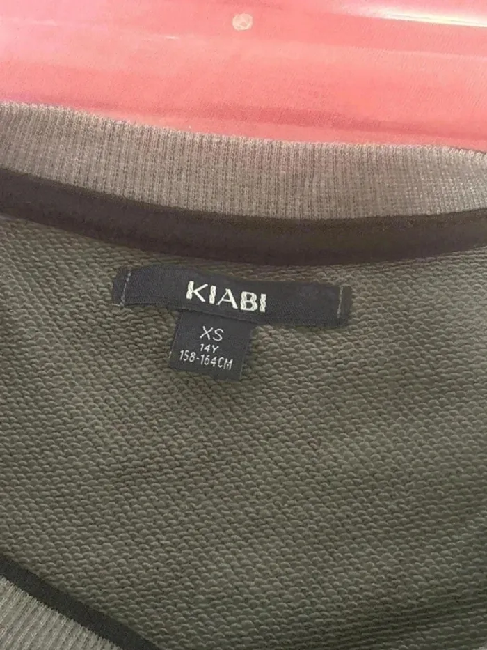 Sweat-shirt léger taille 14ans XS marque kiabi - photo numéro 4