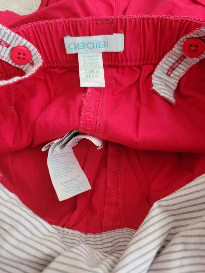 Salopette short 23 mois fille - photo numéro 4