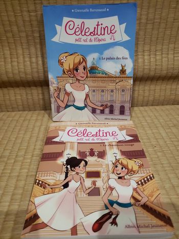 2 tomes de Célestine petit rat de l'opéra