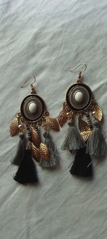 Boucles d'oreilles dorées