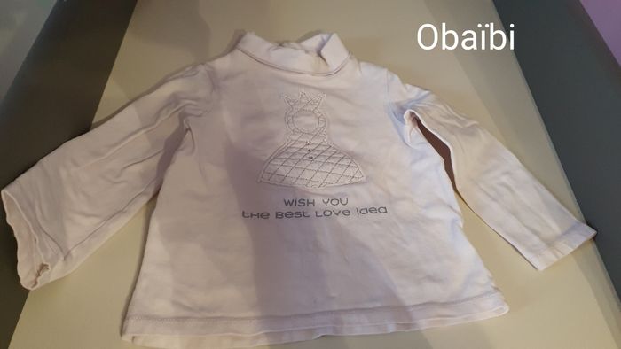 2 Tee-shirt avec col 24mois