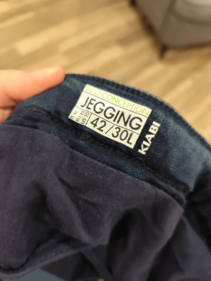 Jegging bleu - photo numéro 2