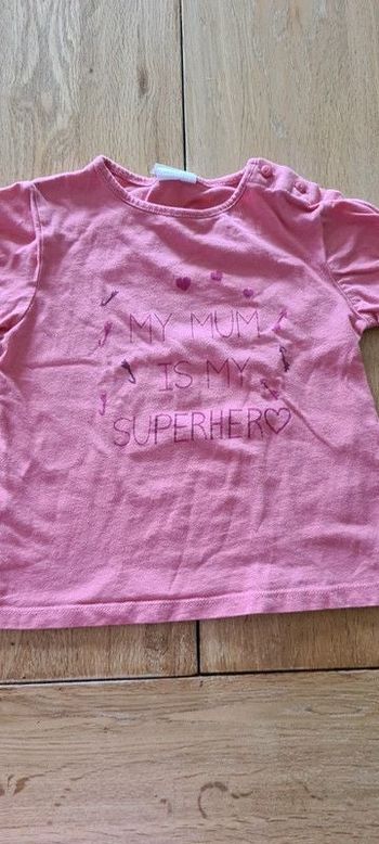 T-shirt fille 24mois