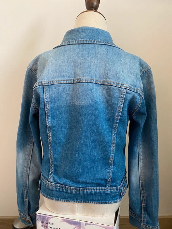 Veste en jean fille Zara 5 / 6 ans - photo numéro 3