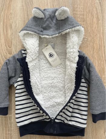 Manteau petit bateau 18 mois comme neuf