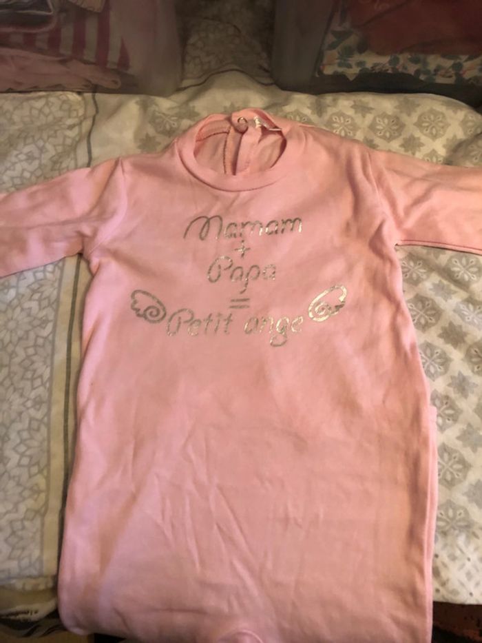 Pyjama rose 23 mois leger