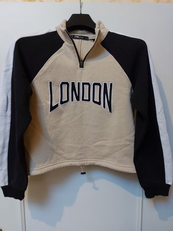 Sweat-shirt crop femme