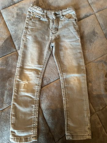 Jeans slim gris