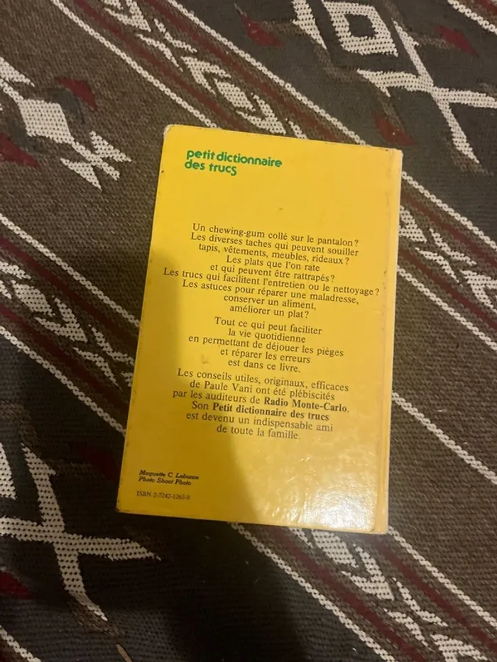 Petit dictionnaire des trucs - photo numéro 2