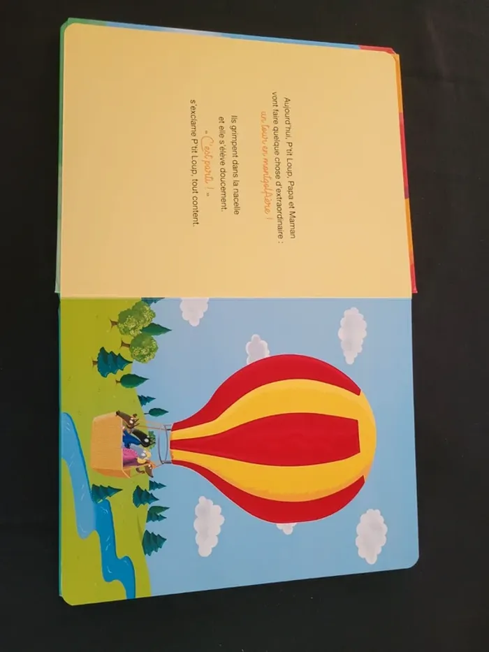 Livre le merveilleux voyage de p'tit loup auzou éveil volets - photo numéro 6