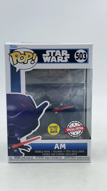 Figurine Funko Pop Star Wars AM Spécial édition Glows In The Dark N•503 neuf
