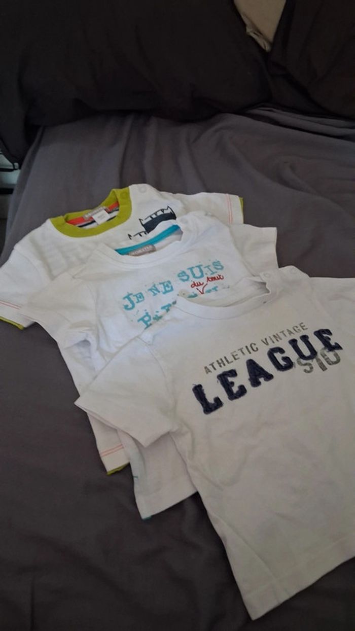 Lot tee-shirts 9 mois