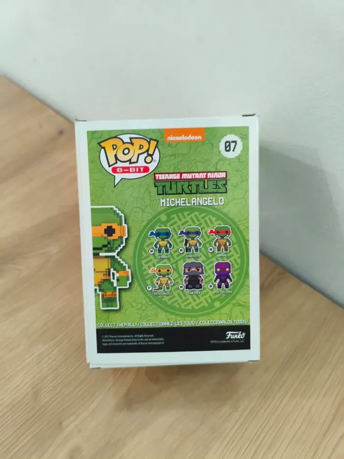Figurine Funko pop tortues ninja Michelangelo - photo numéro 2