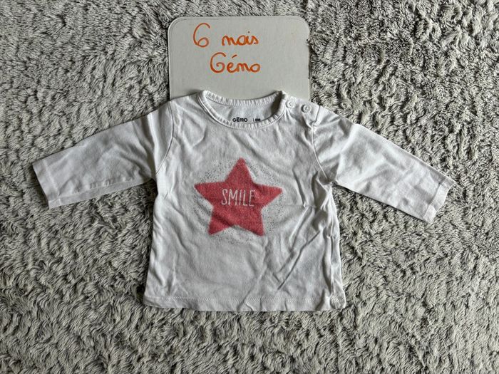 T-shirt manches longues 6M