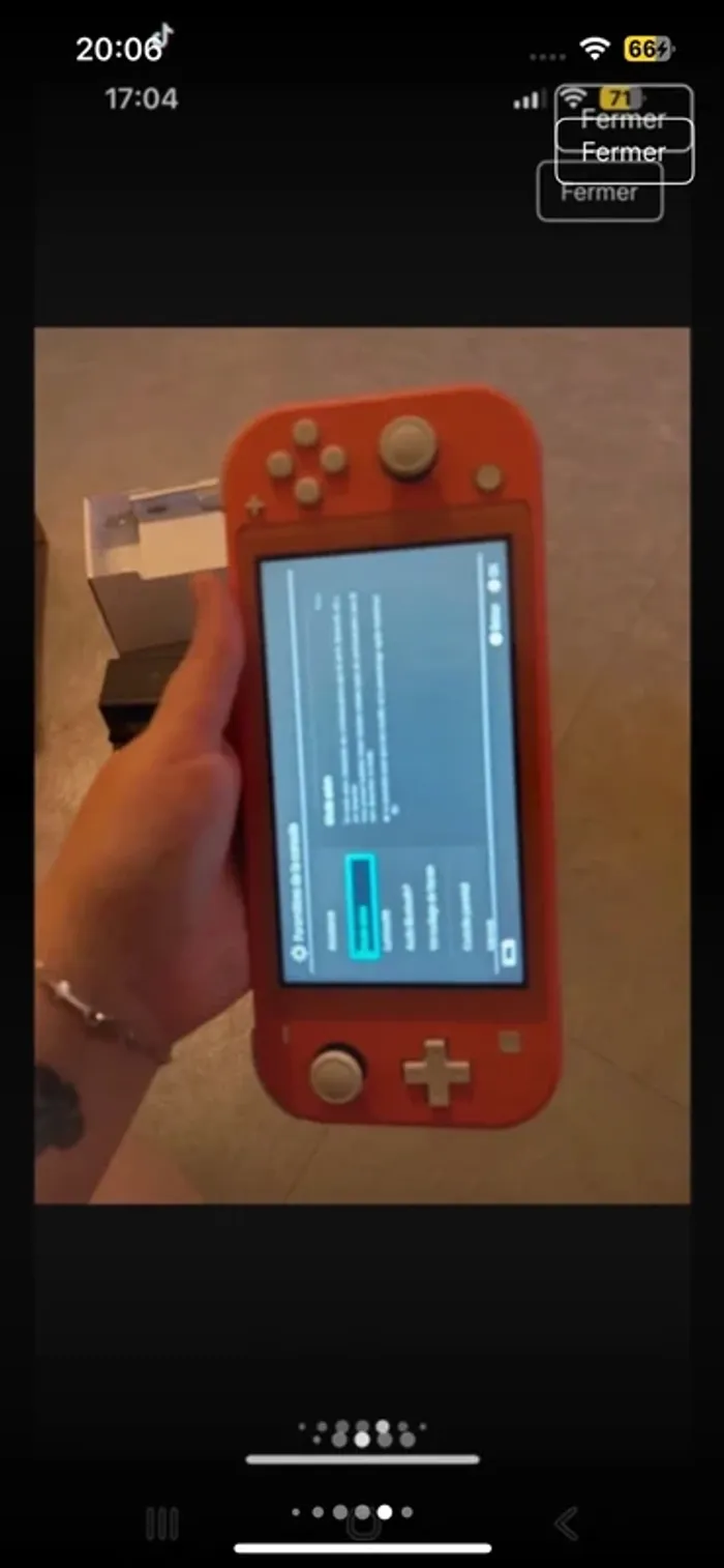 Switch lite rose encore sous garentie - photo numéro 13