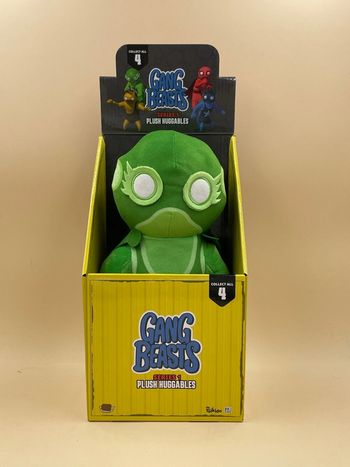 Peluche Gang Beasts vert 30 cm Toikido neuf