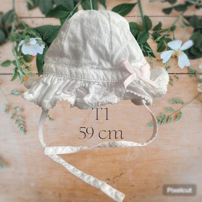 Chapeau bébé fille
