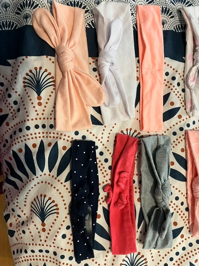 Lot bandeaux bebe - photo numéro 3