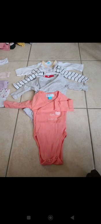 Lot bodies manches longues