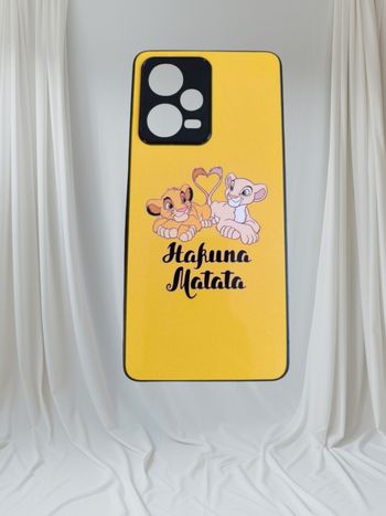 Coque en silicone avec imprimé "Hakuna Matata" Xiaomi Note 12 Pro 5G