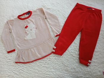Ensemble tunique et legging taille 18 mois