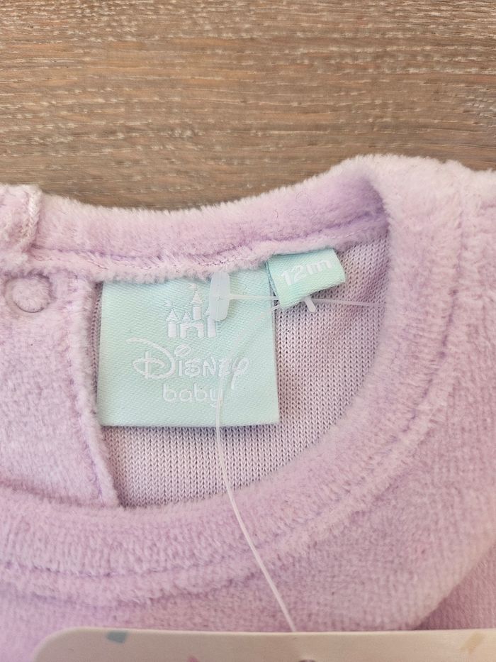 Pyjama velours fille 12 mois - photo numéro 4