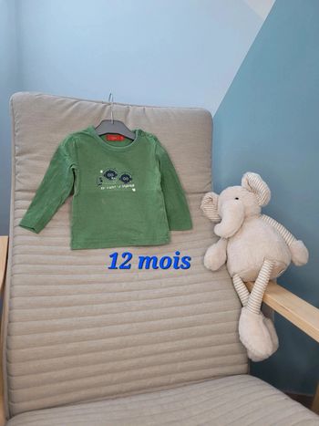 Tee shirt manches longues vert