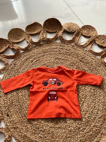 Tee shirt manche longue 6 mois